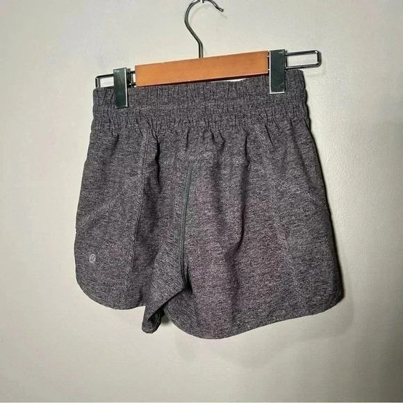 Lululemon Track That Short *5" Heather Lux Multi  Black 4 - Picture 7 of 8